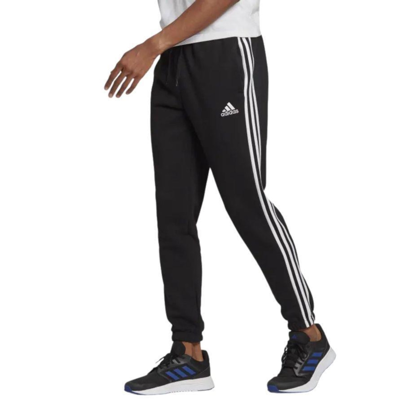adidasAdidas Essentials 3 Stripes Tapered Pant Ft Cuffed Marca 