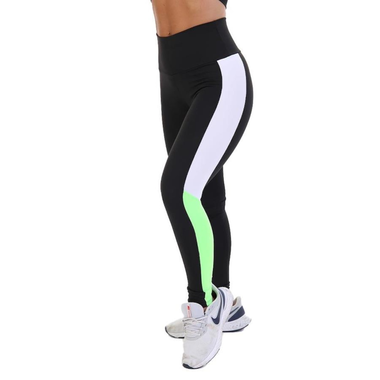 Calça Legging Academia Fitness Frimodas Cintura Alta Microfibra ...