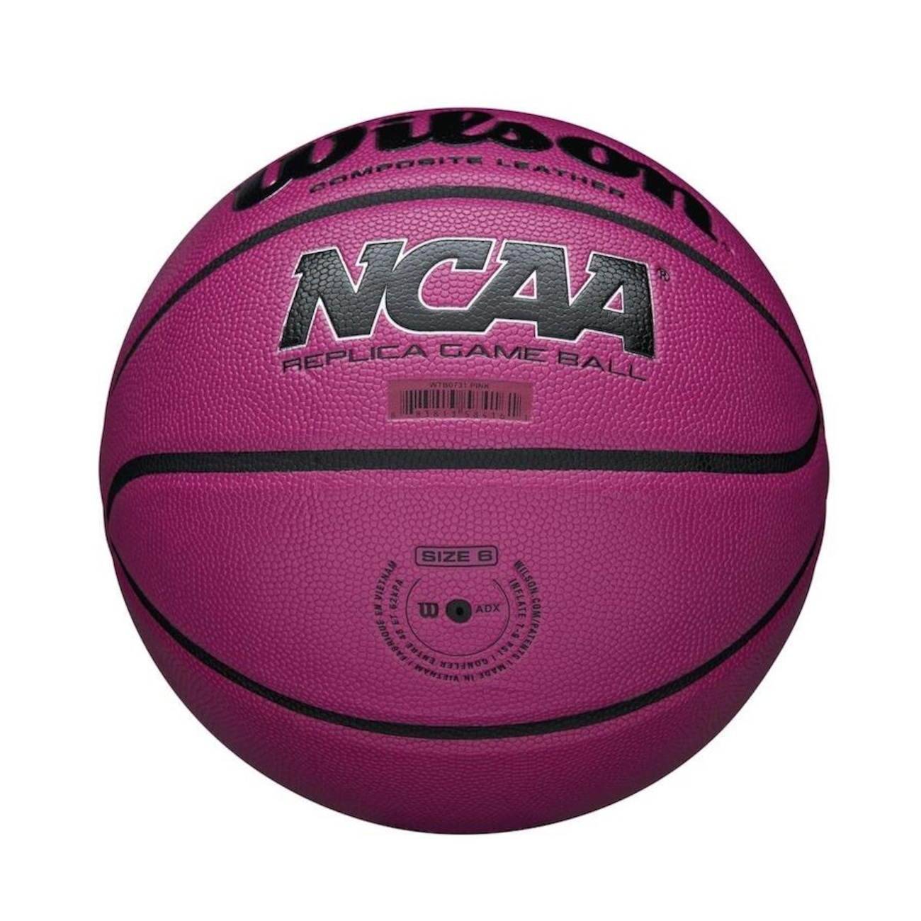 Bola de Basquete Wilson ncaa Hoop Fanatic Vermelha em Promoção na