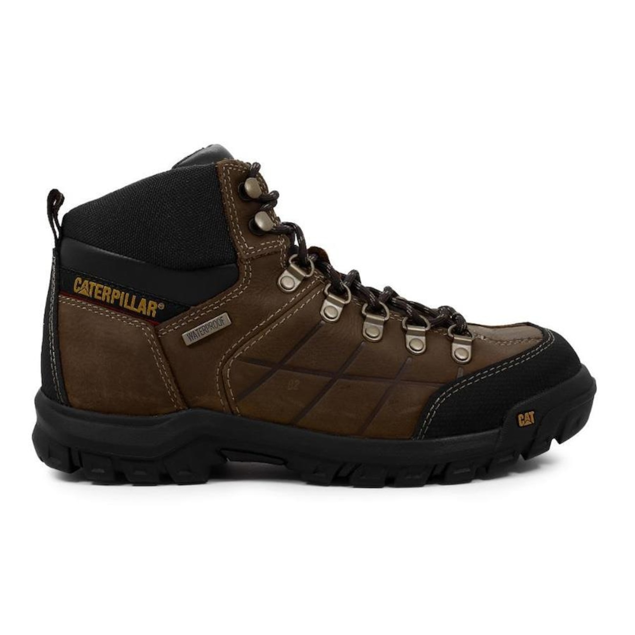 Bota Caterpillar Original - Threshold Impermeável+WP Marrom - Masculina -  Top Radical