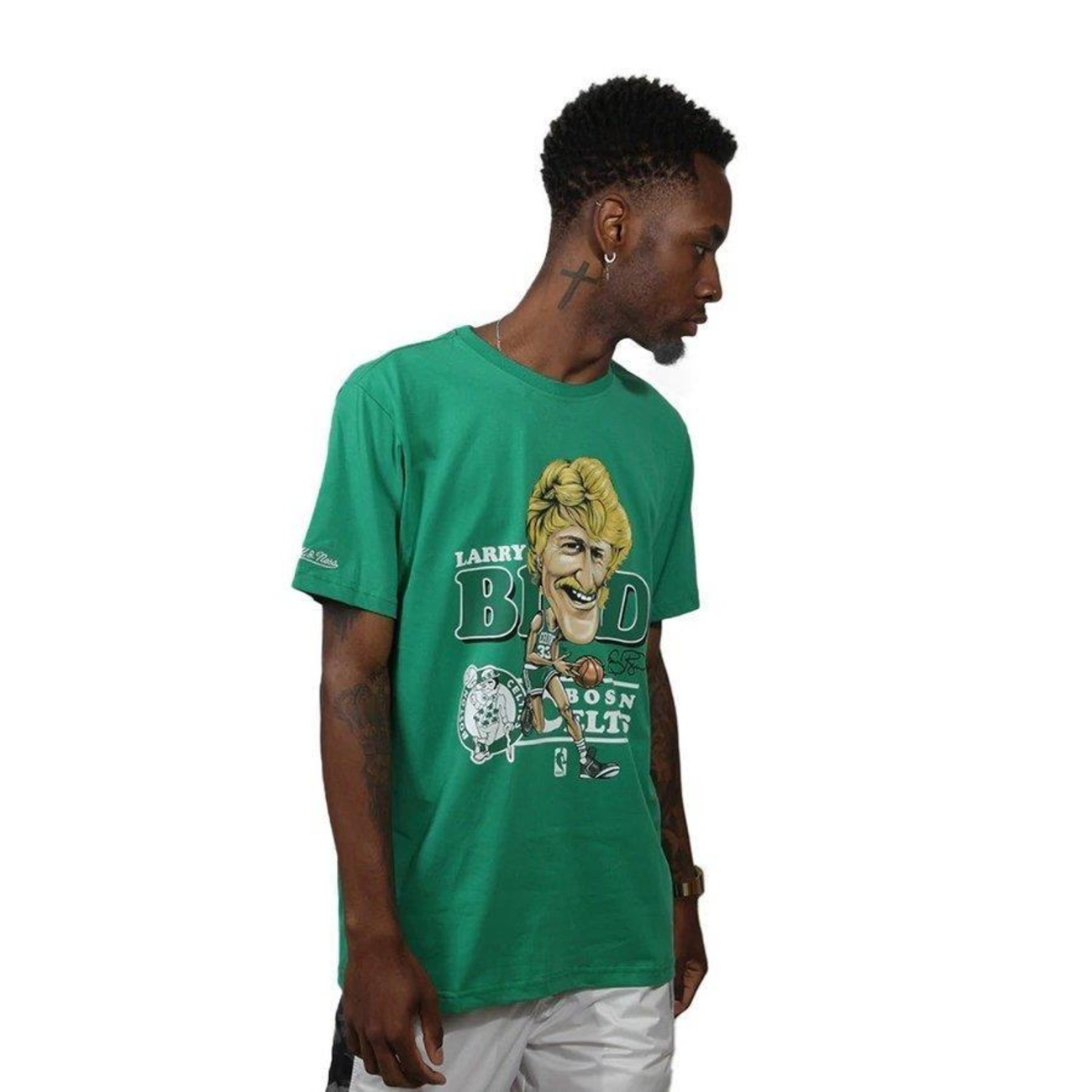 Camiseta Larry Bird. Boston Celtics. #33. Verde - Swingman - Mitchell &  Ness, Camiseta baloncesto