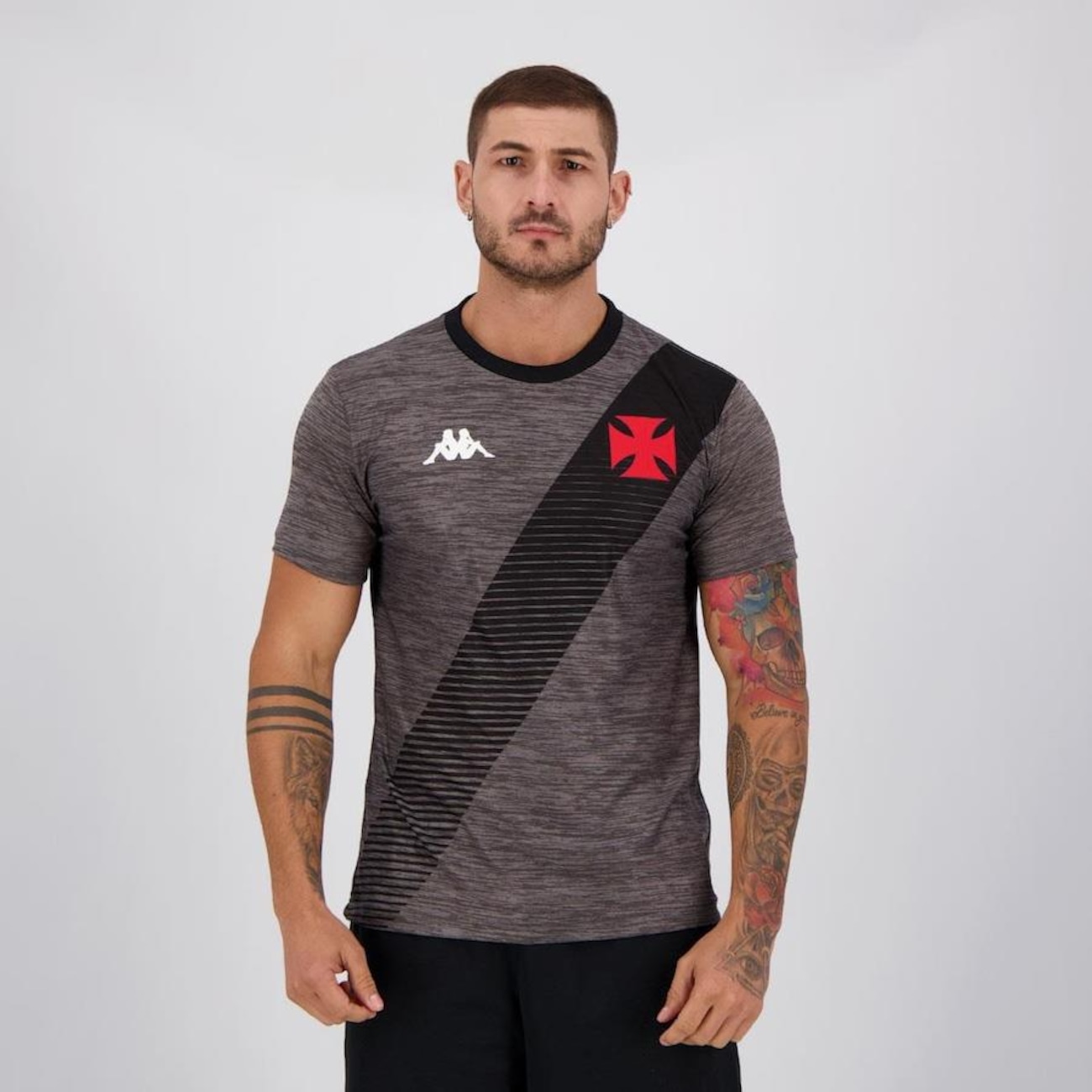 Camisa do Vasco Supporter Mixed Kappa - Masculina