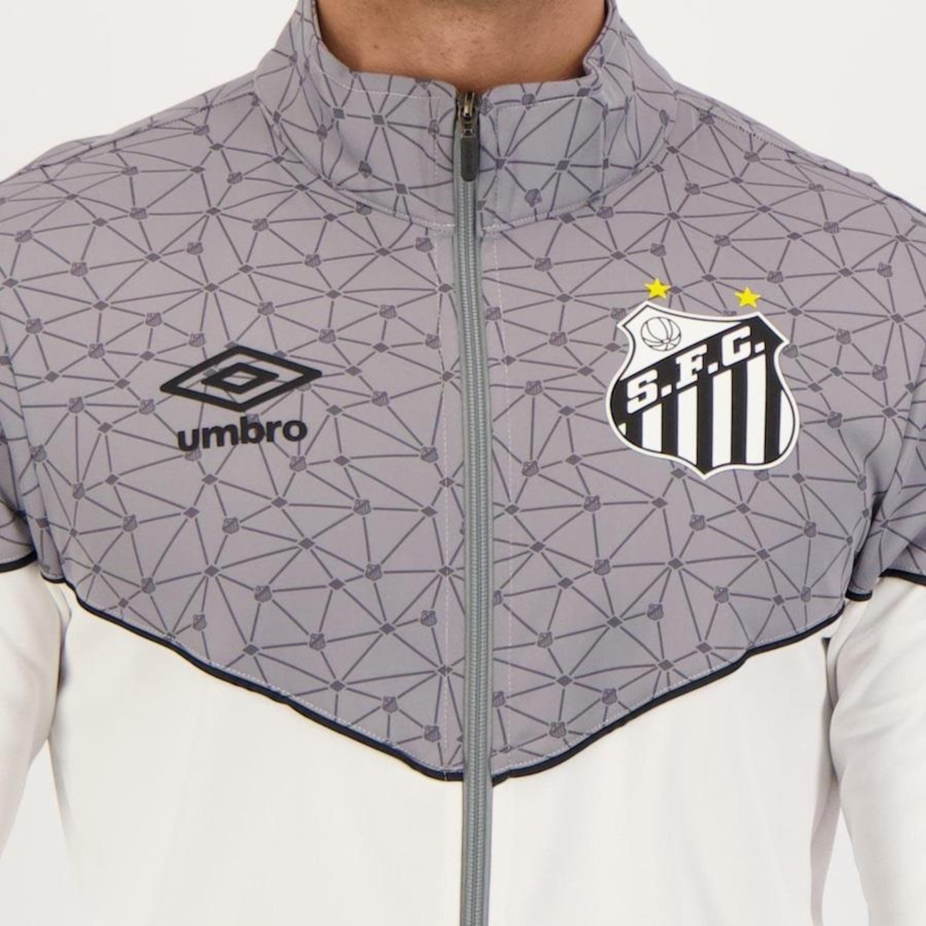 Jaqueta Umbro Santos Hino 2022 Masculina Centauro