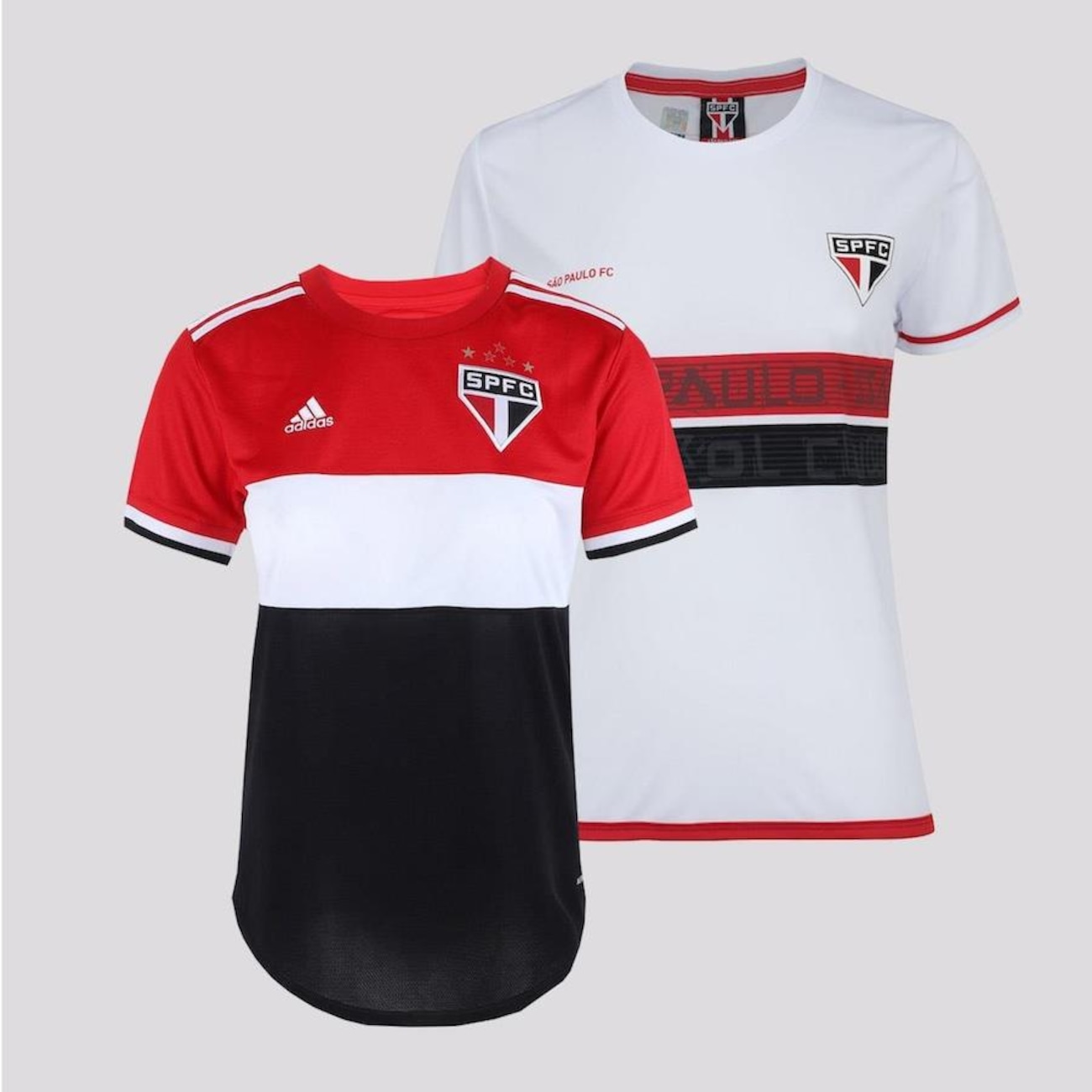 Kit de Camisa São Paulo adidas III 2021 + Torcedor - Feminino
