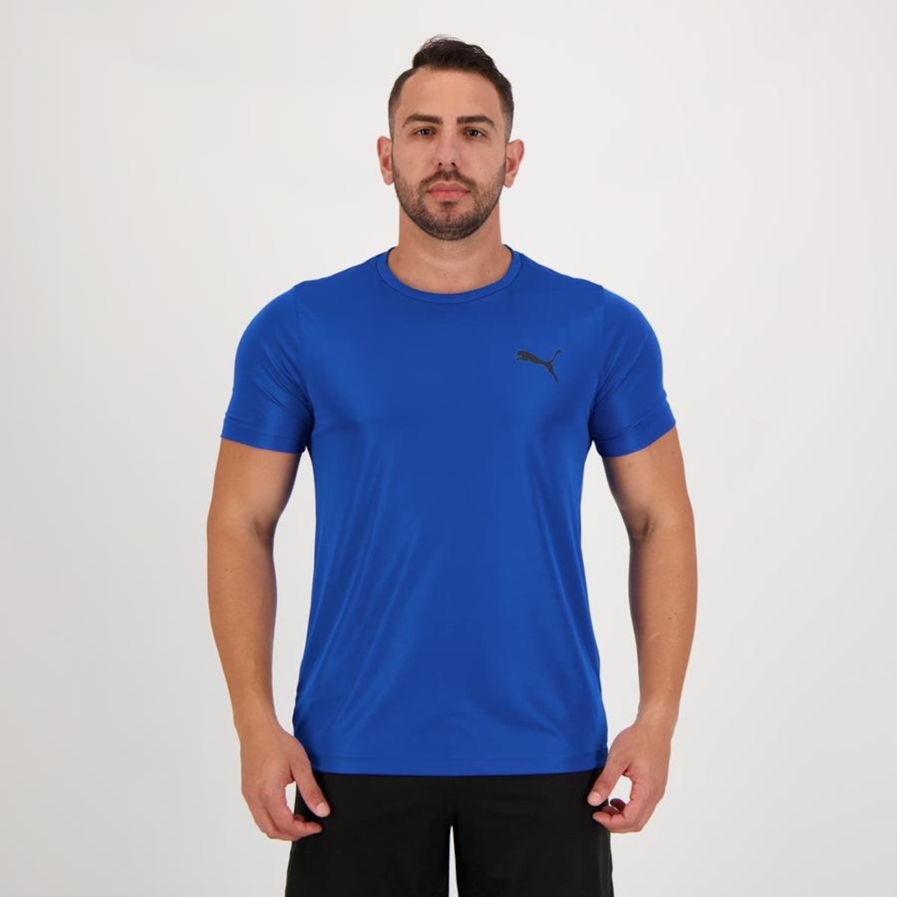 Camiseta Puma Manga Curta Active Small Logo - Masculina