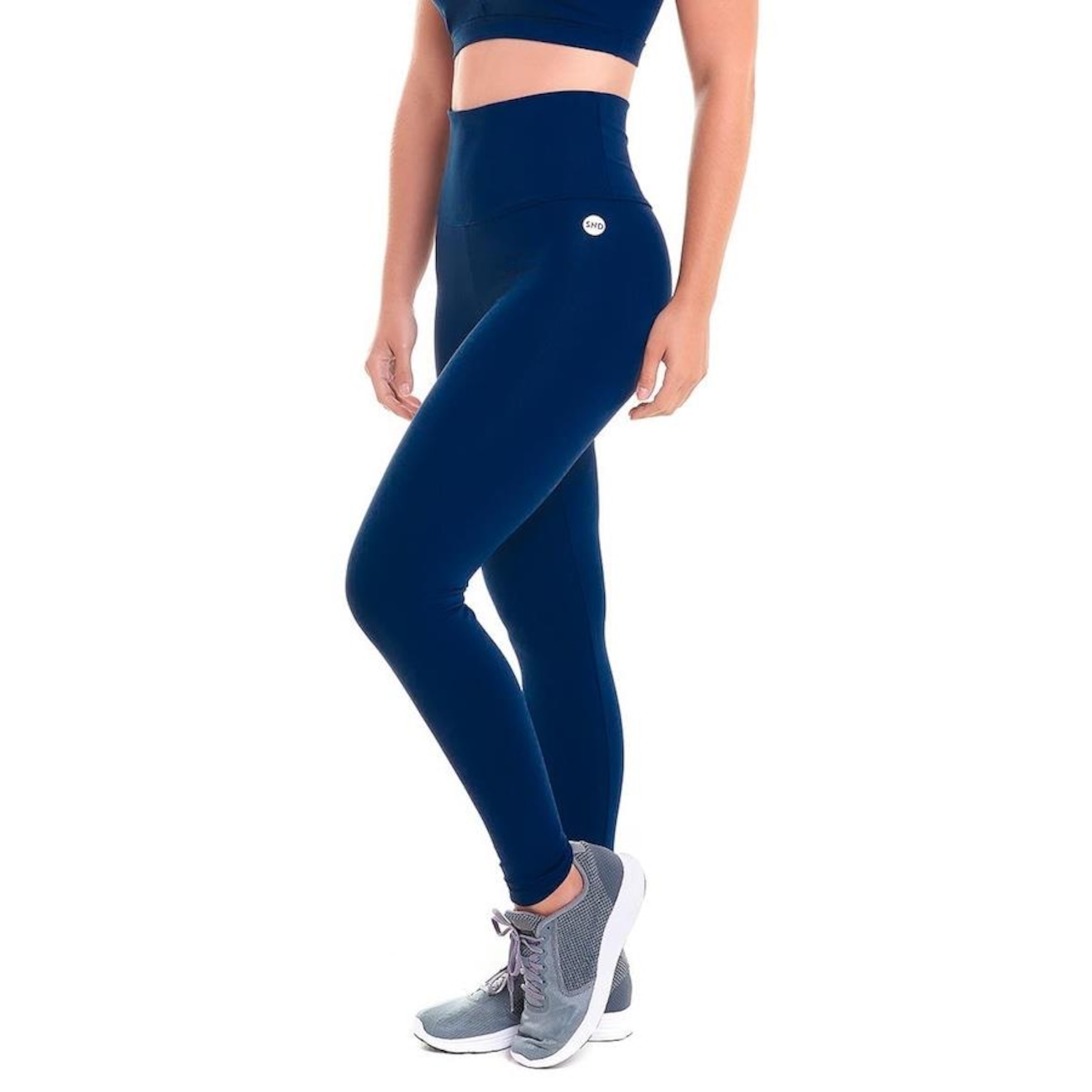 Calça Legging Esportiva Transparente Sexy com Listras Lateral Treinos Yoga  Casual Confortável