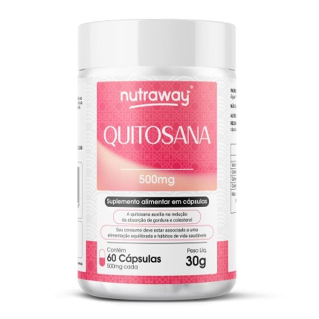 Quitosana Nutraway - 60 Cápsulas | Centauro