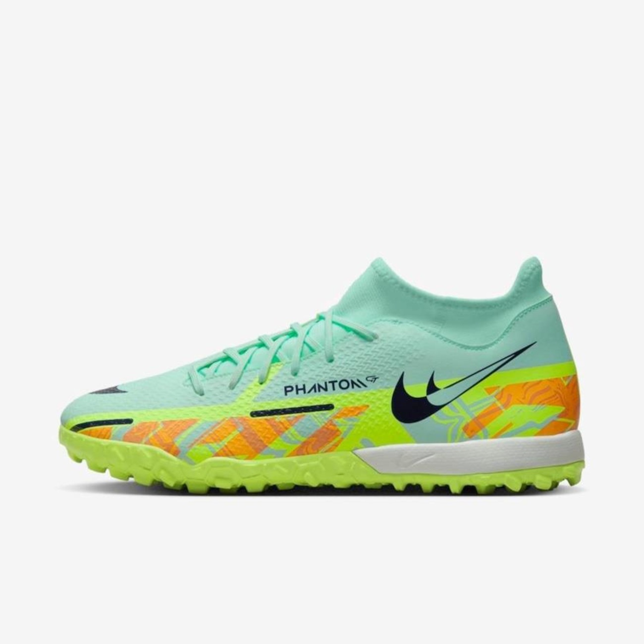 Chuteira Society Nike Phantom GT2 Dynamic Fit Academy TF - Adulto