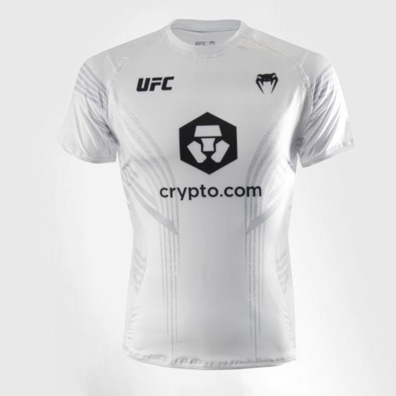 Best Custom Camiseta Venum UFC Noche Personalized Authentic Para Hombre -  Blanco | MMA Style Custom Shirt