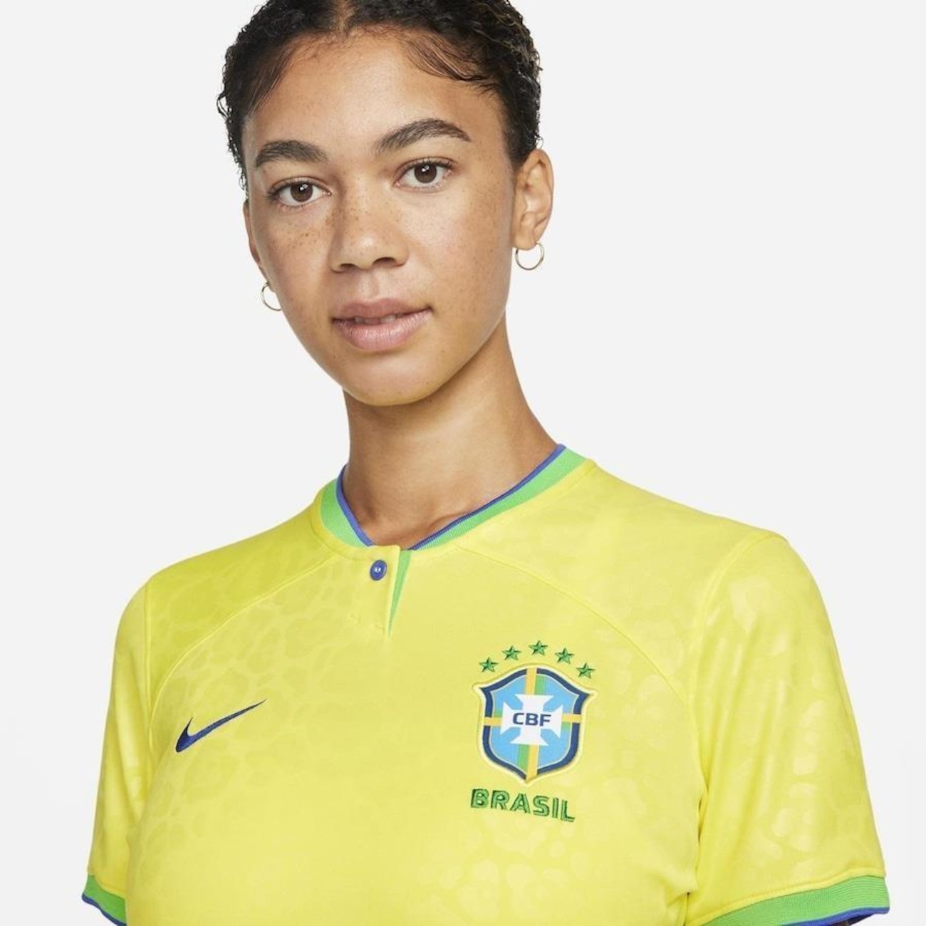 curva derivación Algún día Camisa do Brasil Nike Torcedora Pro I 22/23 - Feminina - Centauro