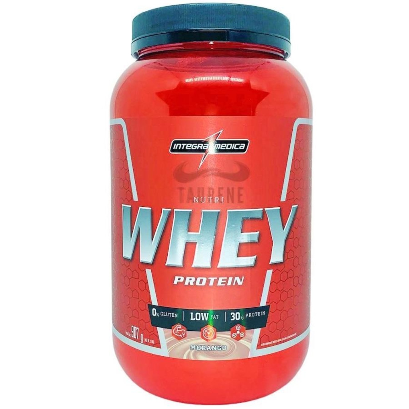 Nutri Whey Isolado Concentrado Integralmédica Morango 907g Centauro 9961