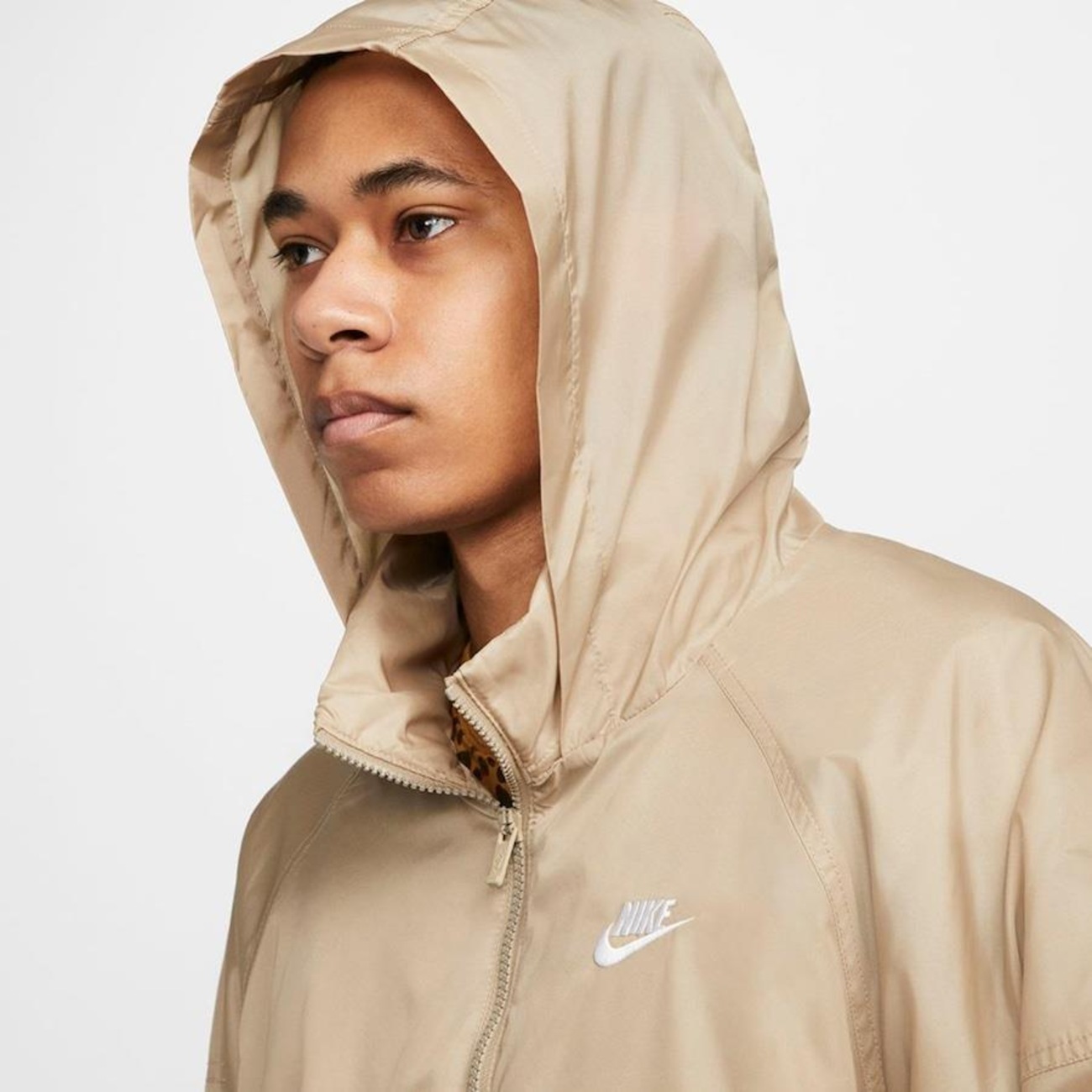 Jaqueta Com Capuz Nike Sportswear Windrunner Masculina - Amarela