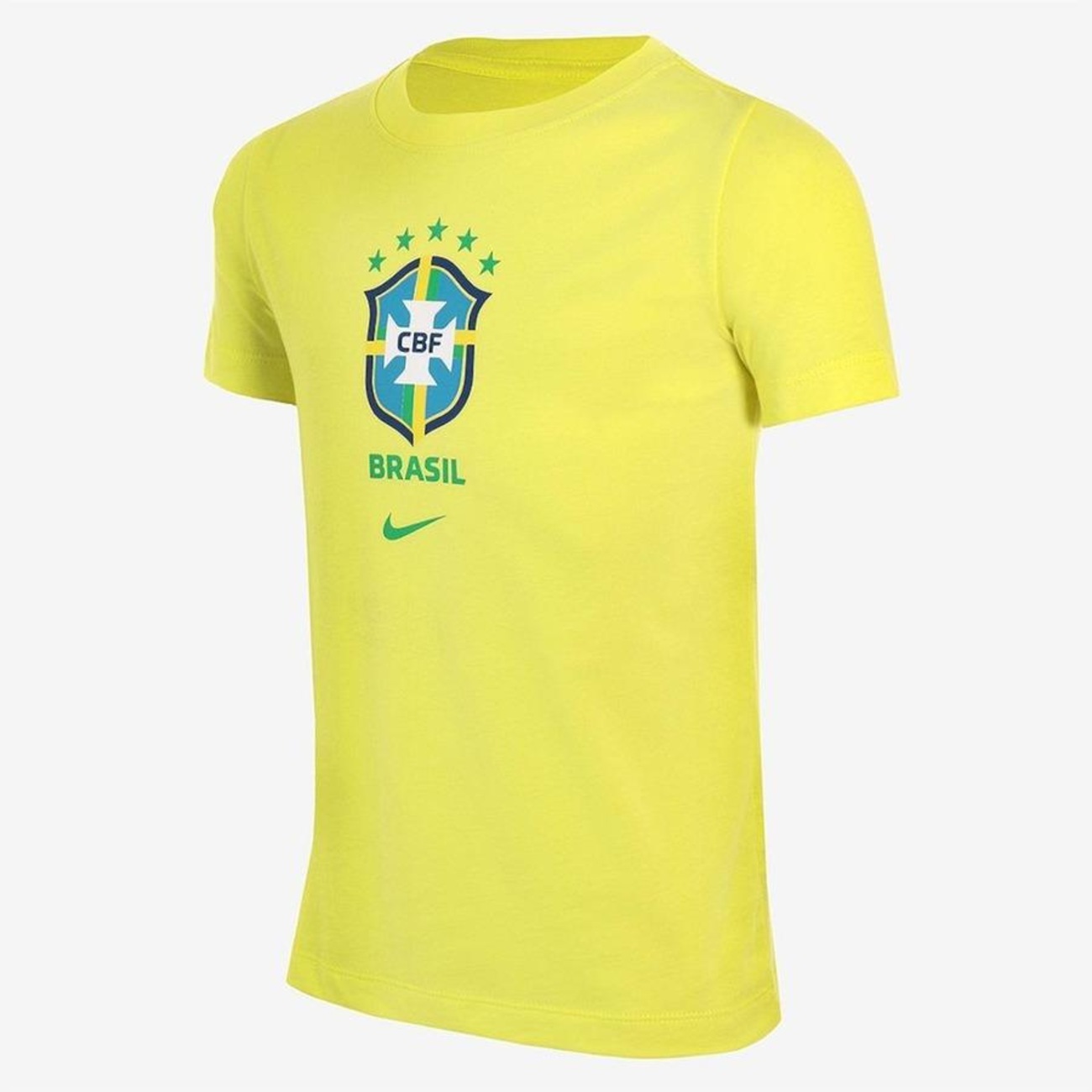 Camiseta Nike Brasil 22 Swoosh Infantil - Nike