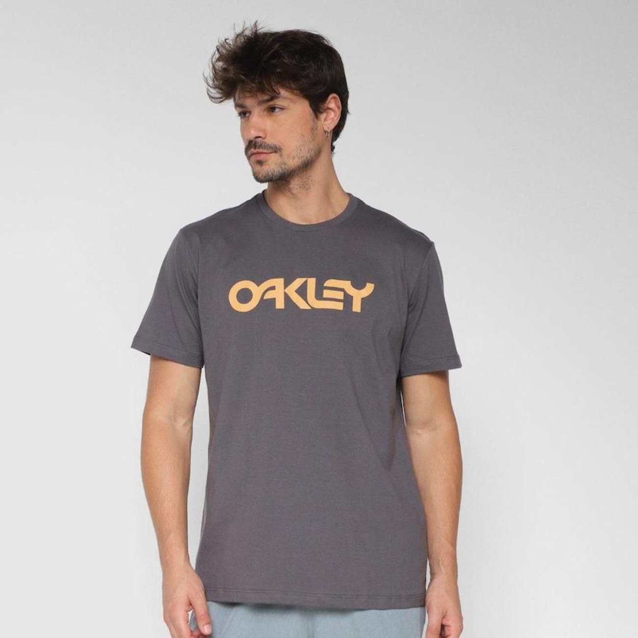 Camiseta Masculina Mod Mark Ii Ss Tee - Oakley - Branco - Oqvestir