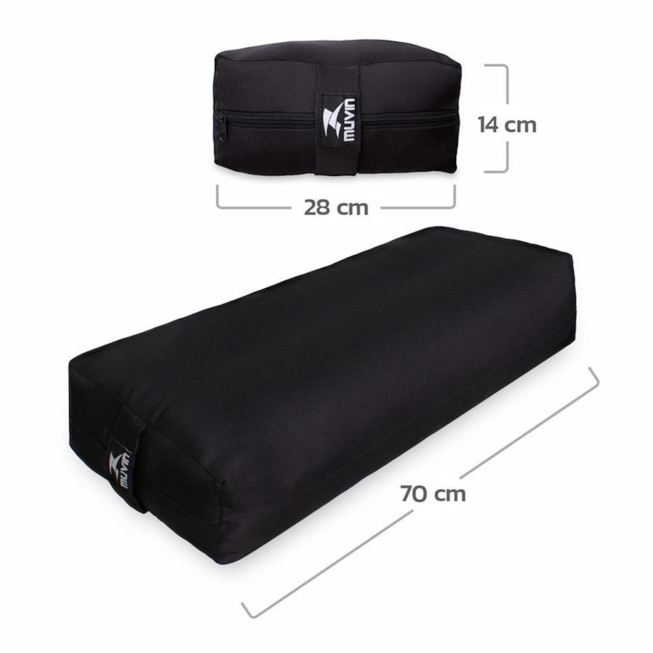 Bolster para Yoga Muvin Almofada Retangular | Centauro