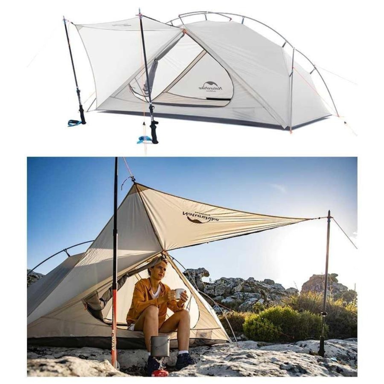 Barraca de Camping Naturehike Vik Ultralight - 1 Pessoa | Centauro