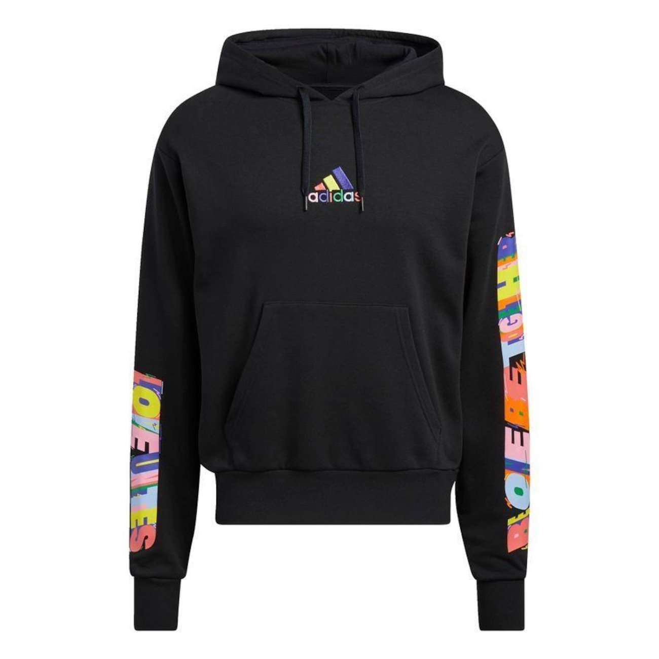 Capuz Moletom Adidas Pride Trefoil Essentials Full-Zip Hoodie
