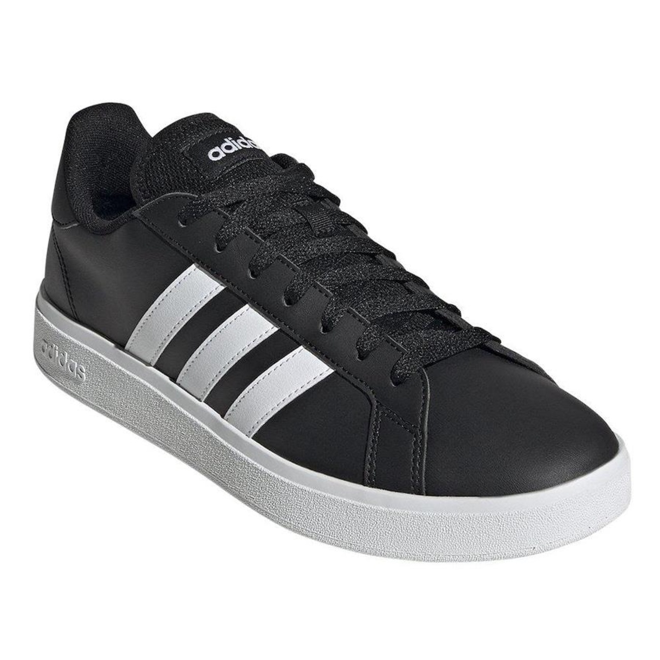 Tênis Adidas Grand Court 2.0 Street Masculino Xadrez Preto - Preto