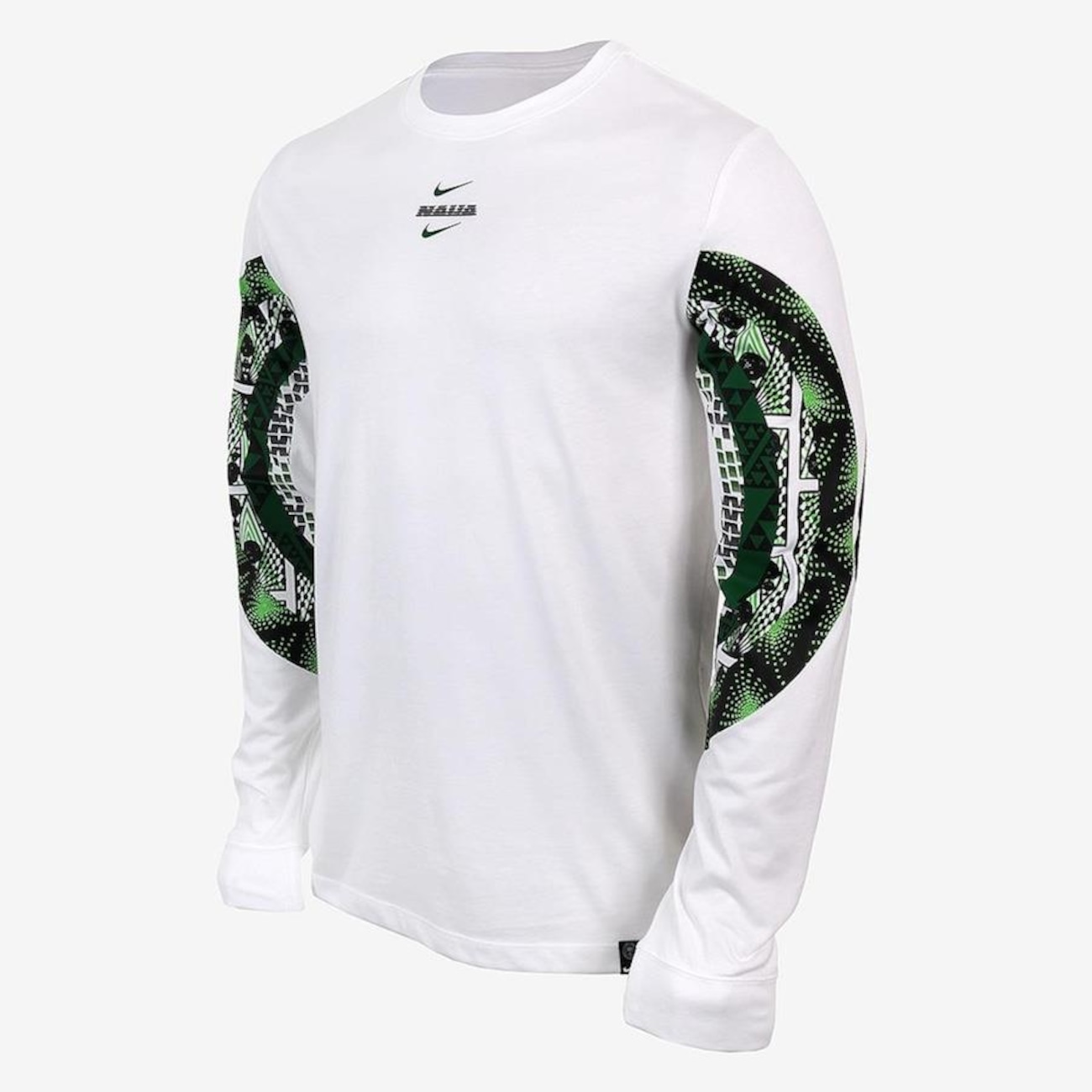 Camiseta Manga Longa Nigéria Nike Ignite Masculina | Centauro