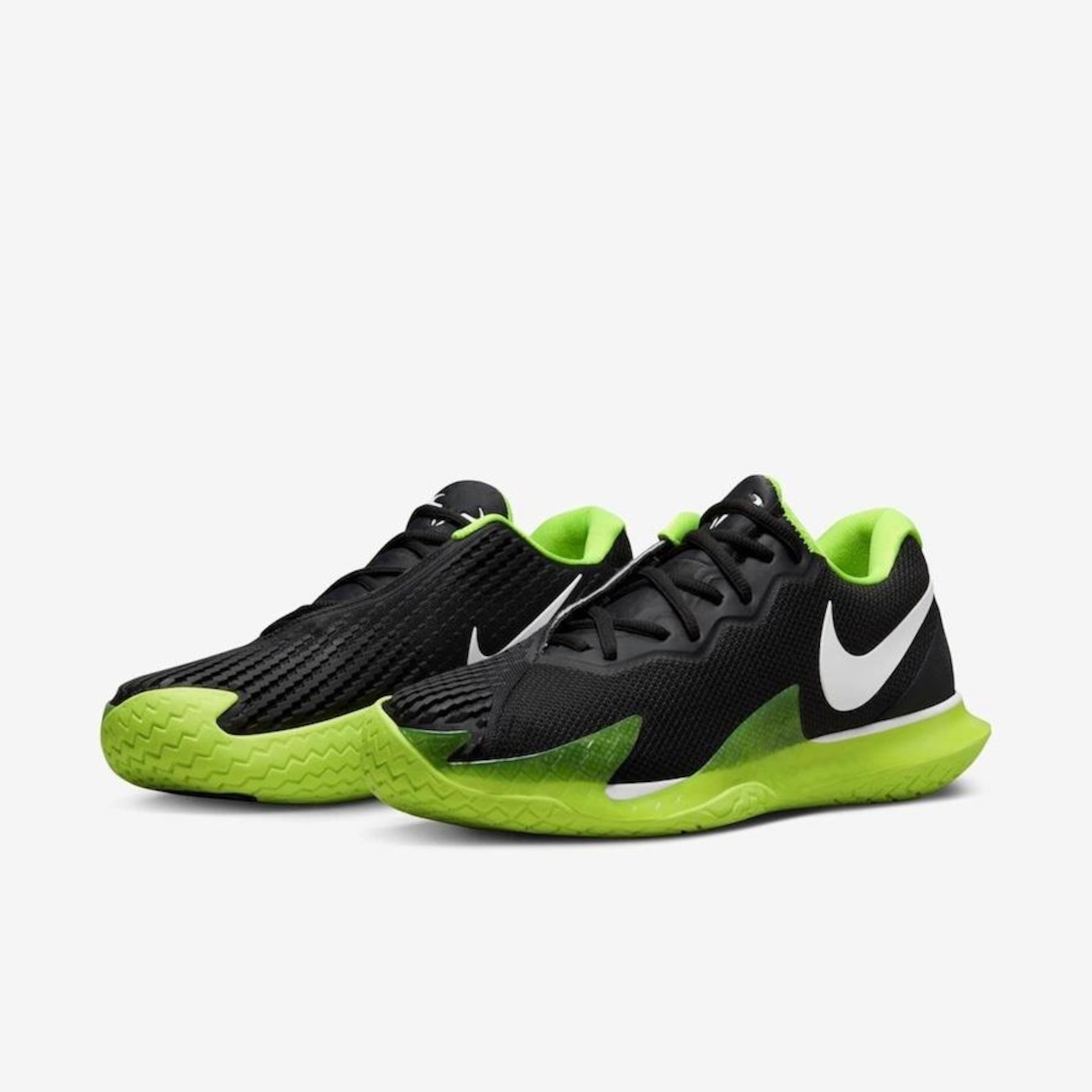 シューズ(男性用) NIKE AIR ZOOM VAPOR CAGE 4 HC 27cm Tênis Nike AirZoom Vapor Cage 4 HC - Prata