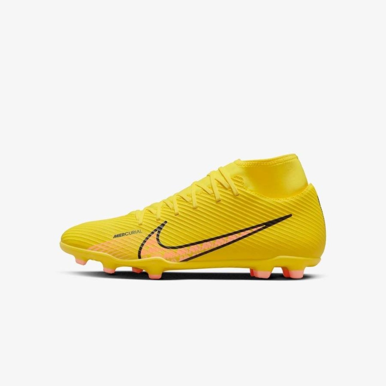 nike mercurial orange and yellow