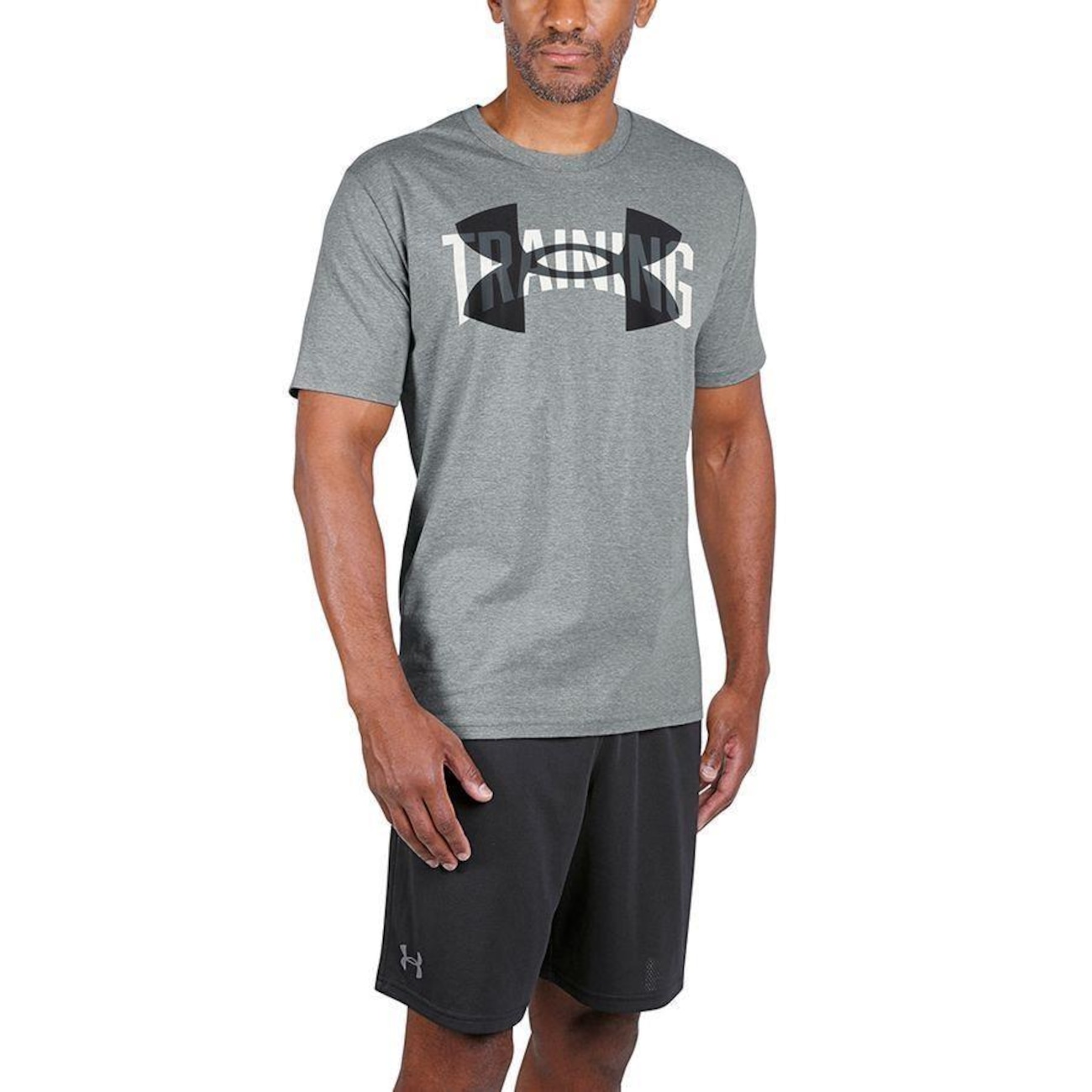 Camiseta Under Armour Training Overlay SS - Masculina