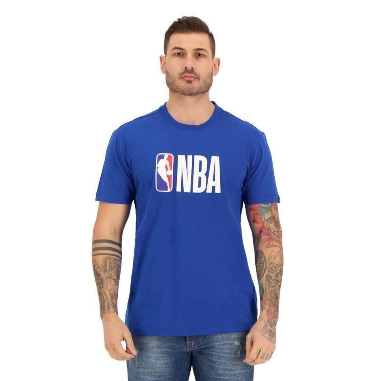 Camiseta New Era Core Logoman NBA - Masculina | Centauro