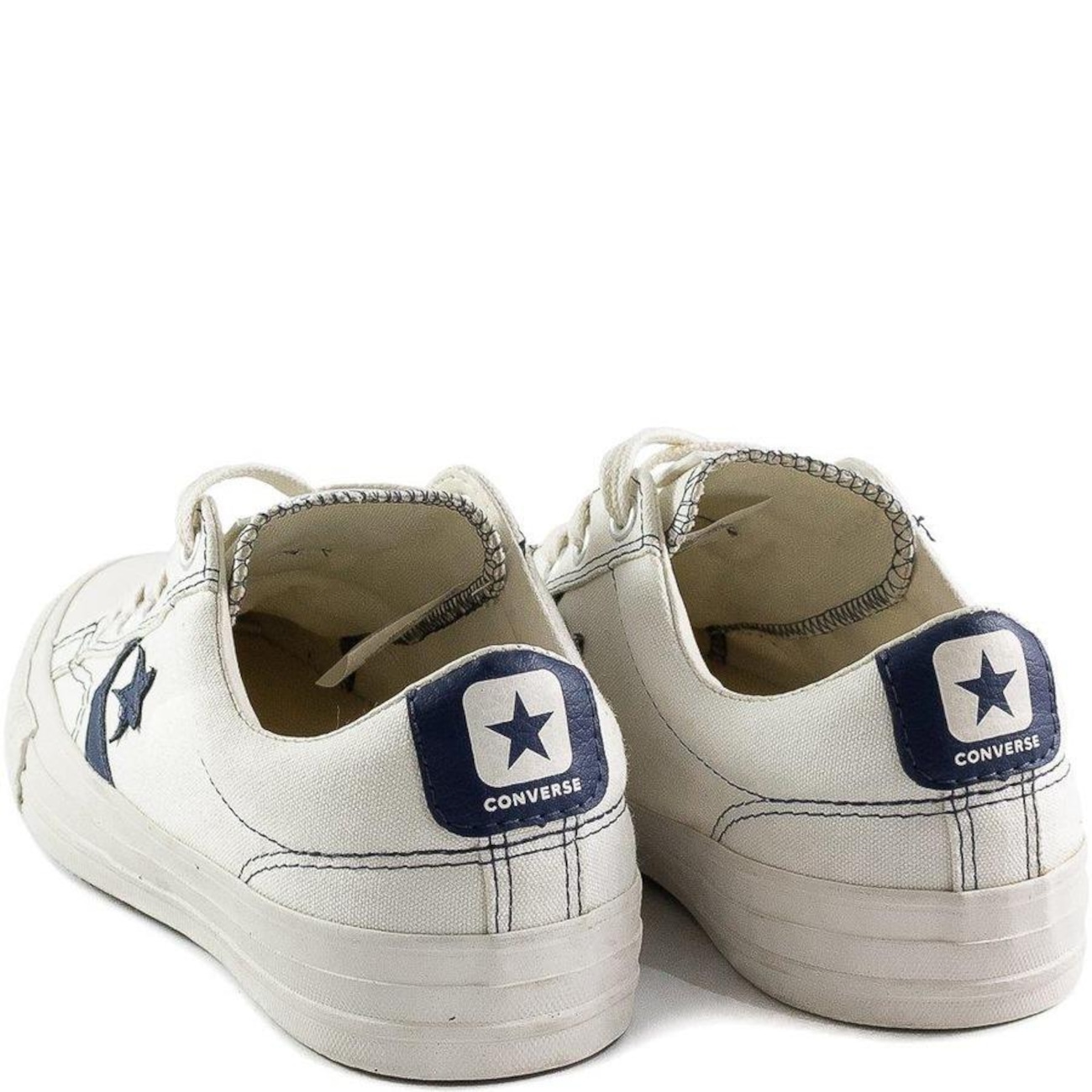 converse star player all star velcro piel pequeño@s