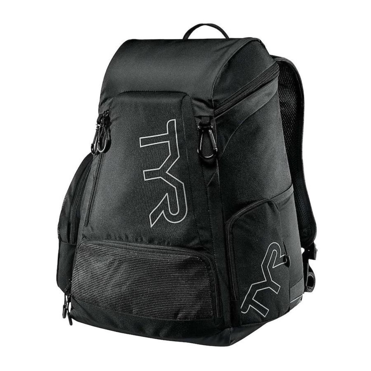 TYR Alliance Mesh Kordelzug – Schwarz, Für Sportbeutel & Schwimmausrüstung