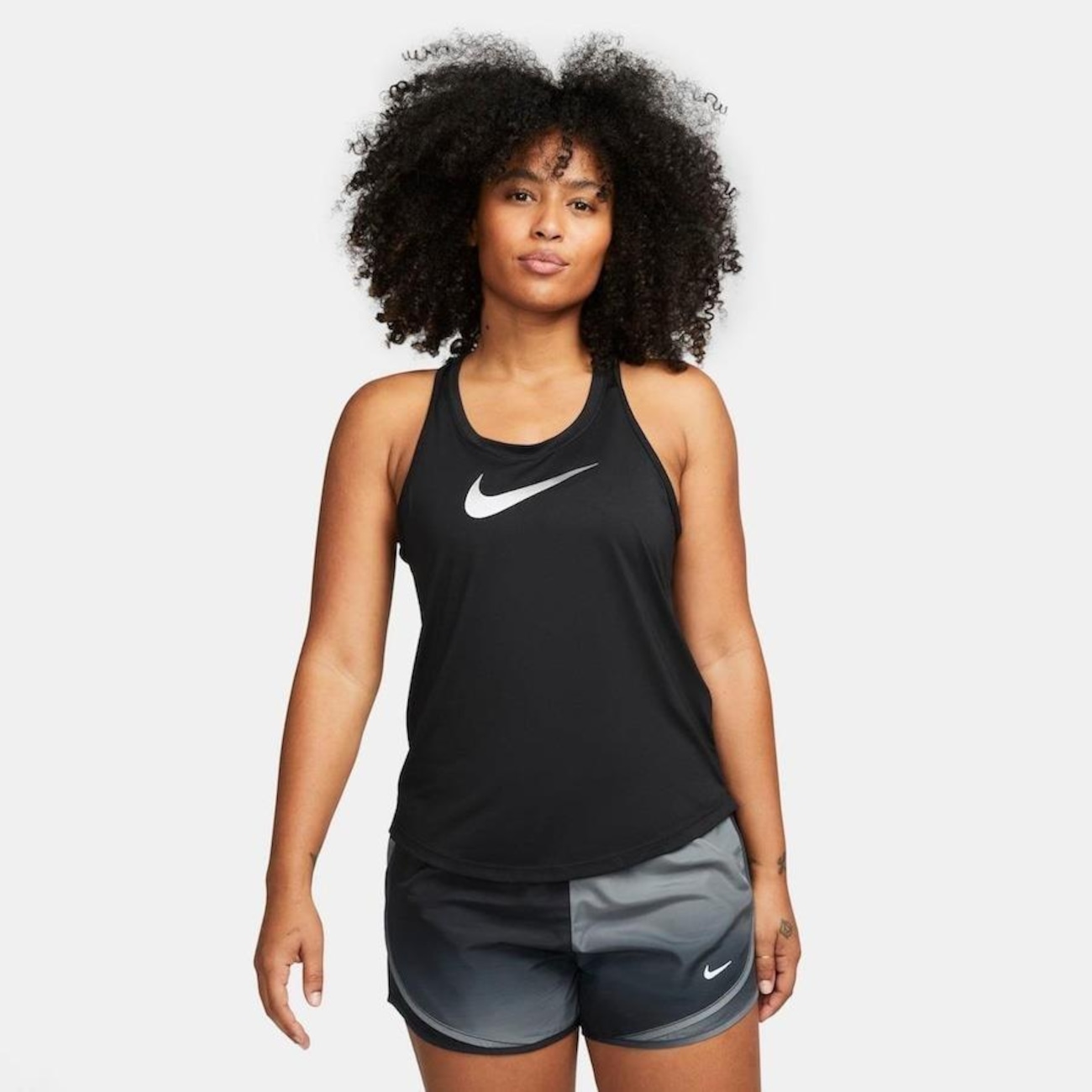 Camiseta Regata Feminina Nike Dri-Fit Swoosh HBR em Promoção