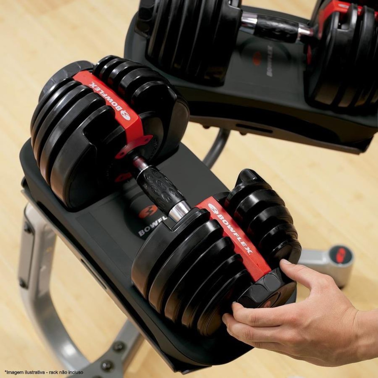 Bowflex SelectTech 552 ダンベルセット Par de Halter Regulável Bowflex Selecttech 552 2kg A 23,5 Kg