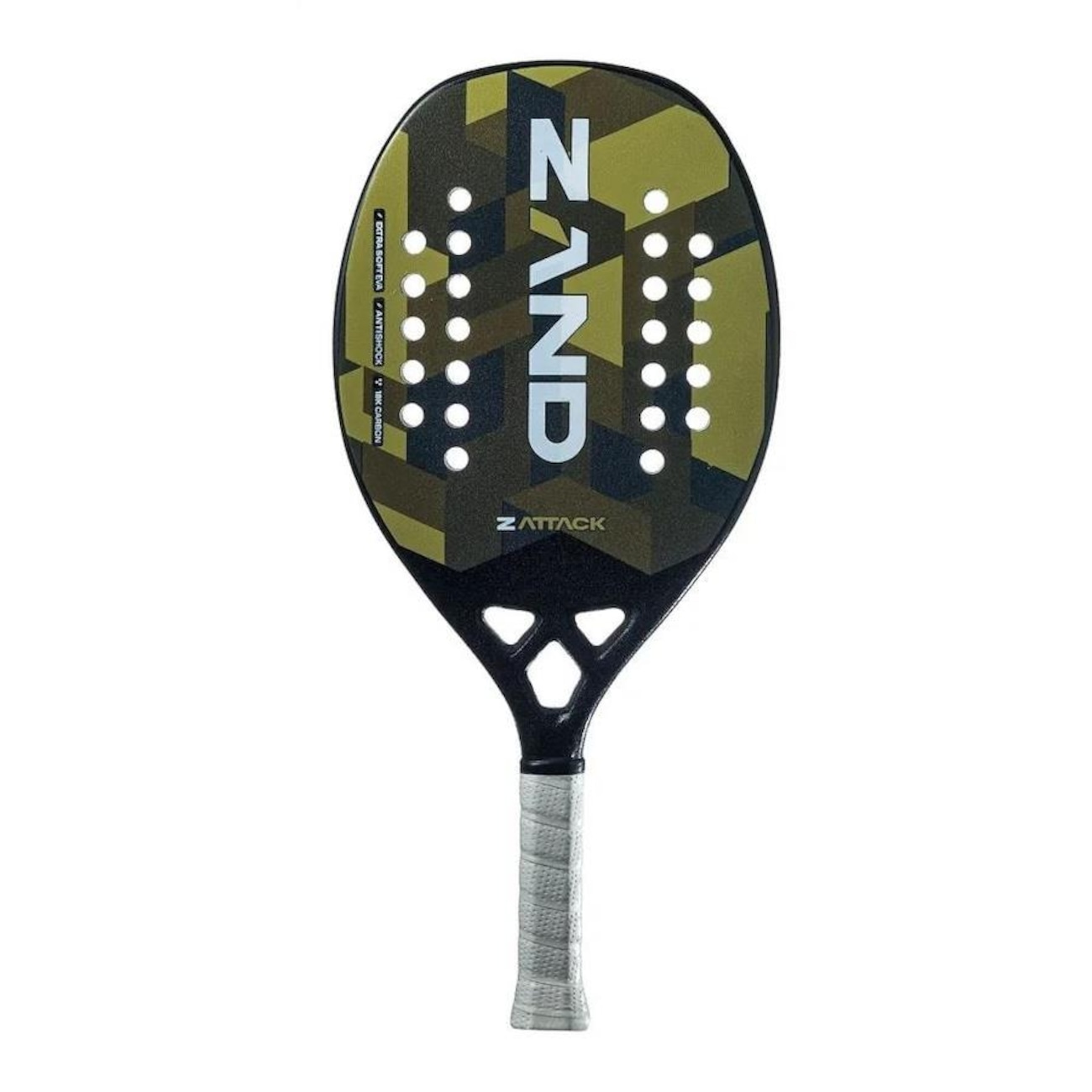 Raquete de Beach Tennis Zand Z ATTACK 18K | Centauro