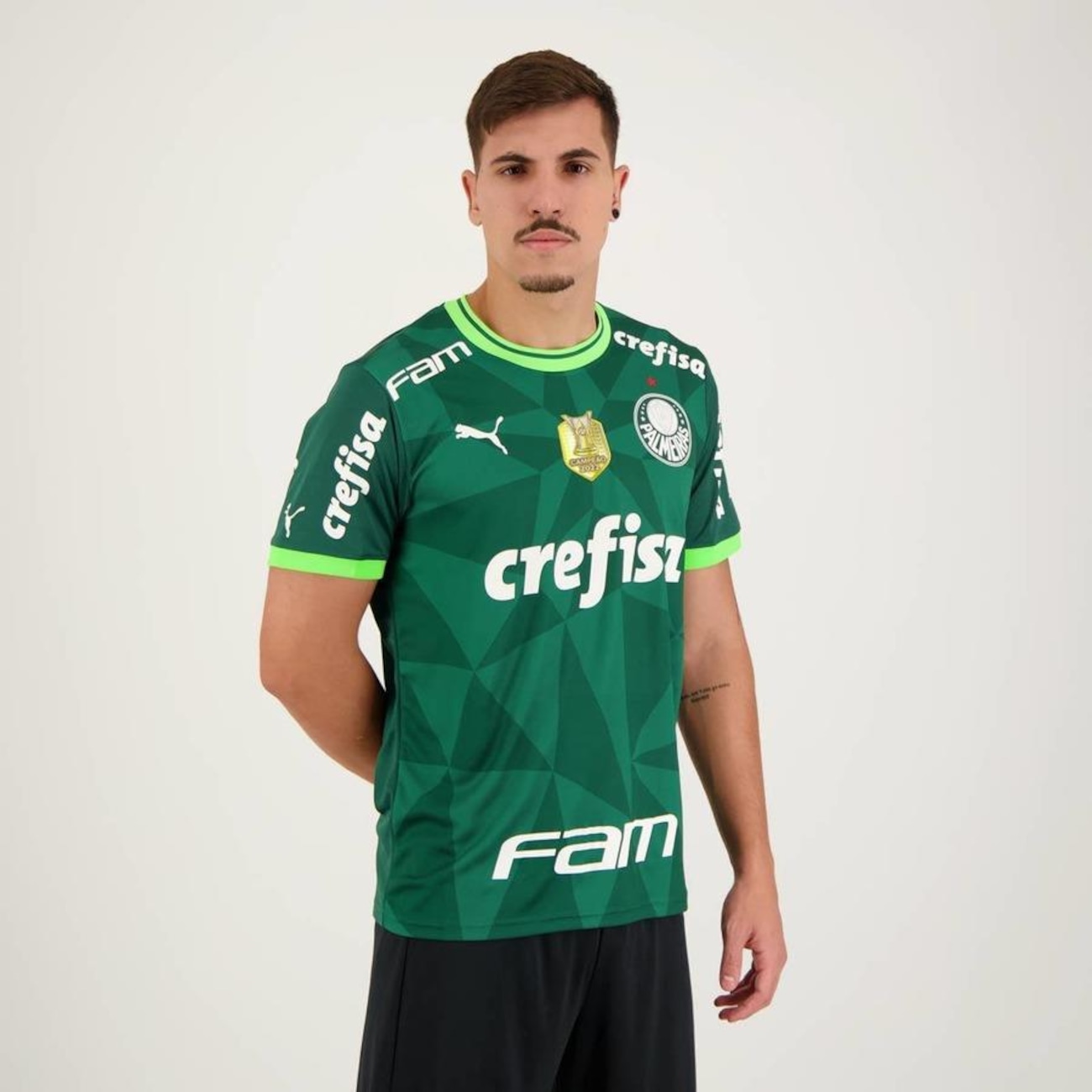 Camisa Puma Palmeiras II 2022 Campeão Brasileiro