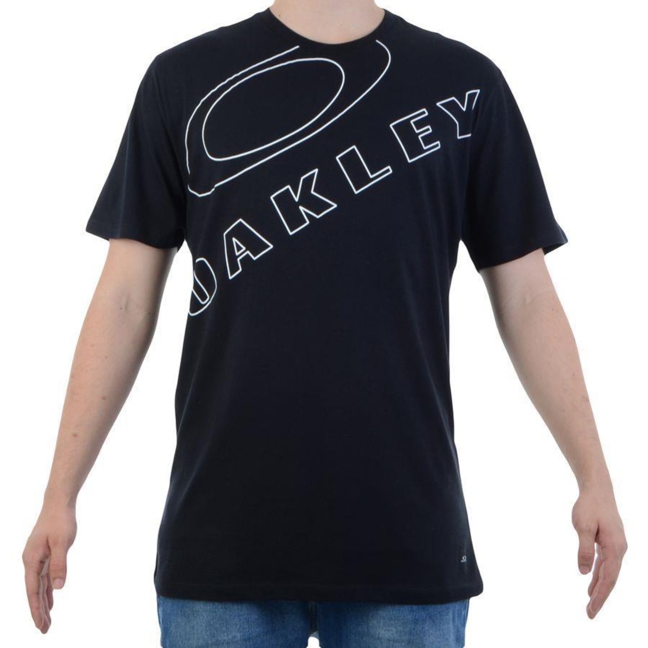 Camiseta Oakley Super Casual Graphic Blackout os melhores preços