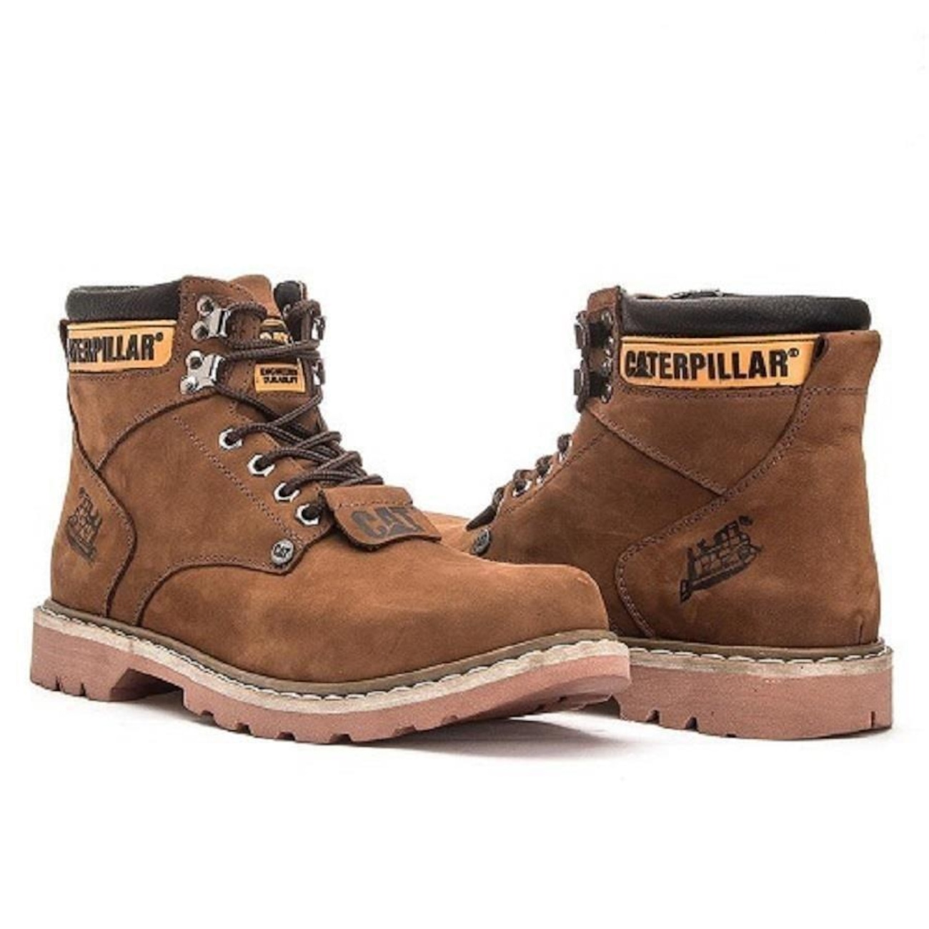 Bota caterpillar é store confortavel