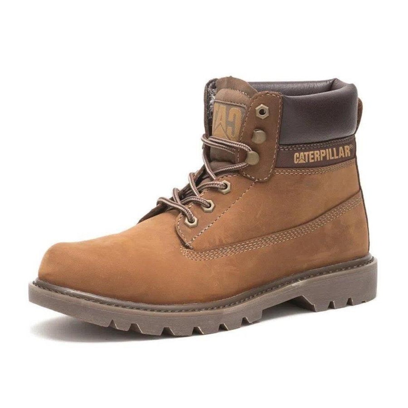 Bota Caterpillar Second Shift Masculino Darl Brown - Viajante Moderno