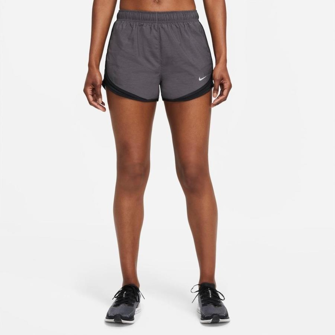 All black store nike tempo shorts