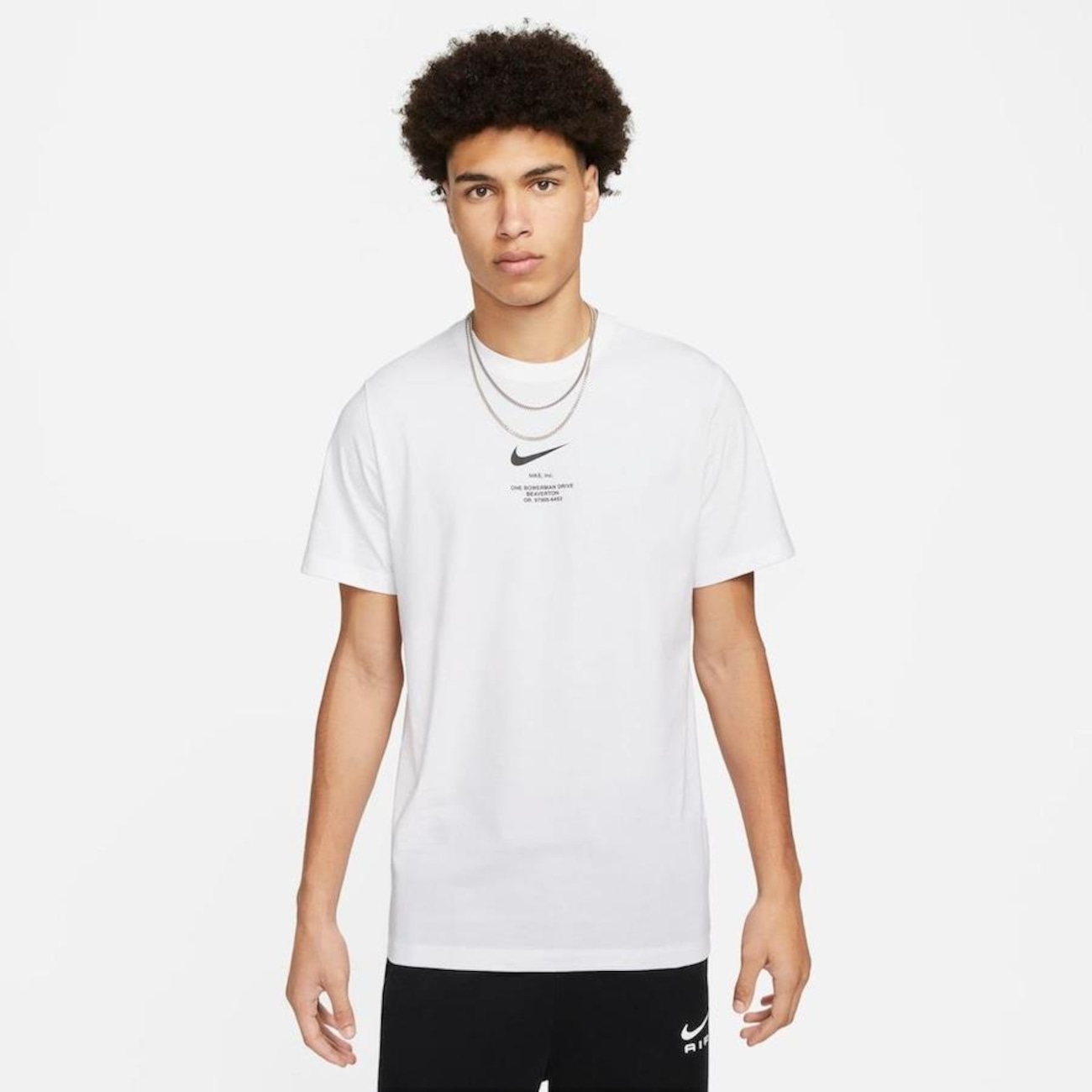 Camiseta Nike Sportswear Big Swoosh Masculina Centauro - Main Image