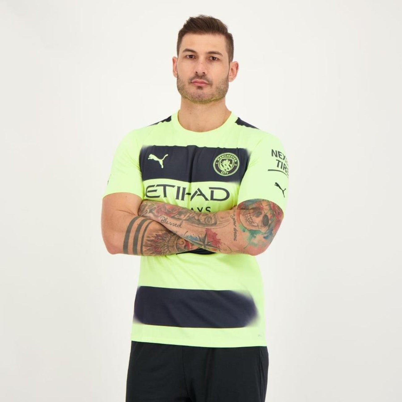 Camisa Manchester City Third 2023 De Bruyne 17 Puma - Masculina
