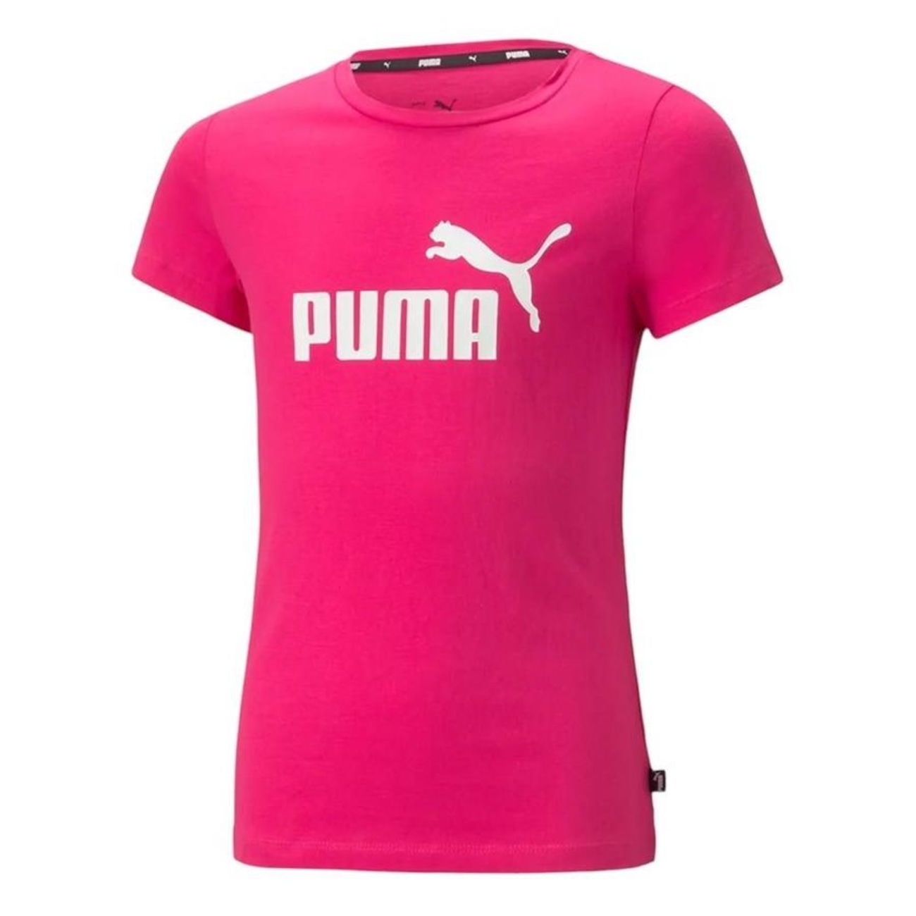 Camiseta Puma Essentials Logo - Infantil