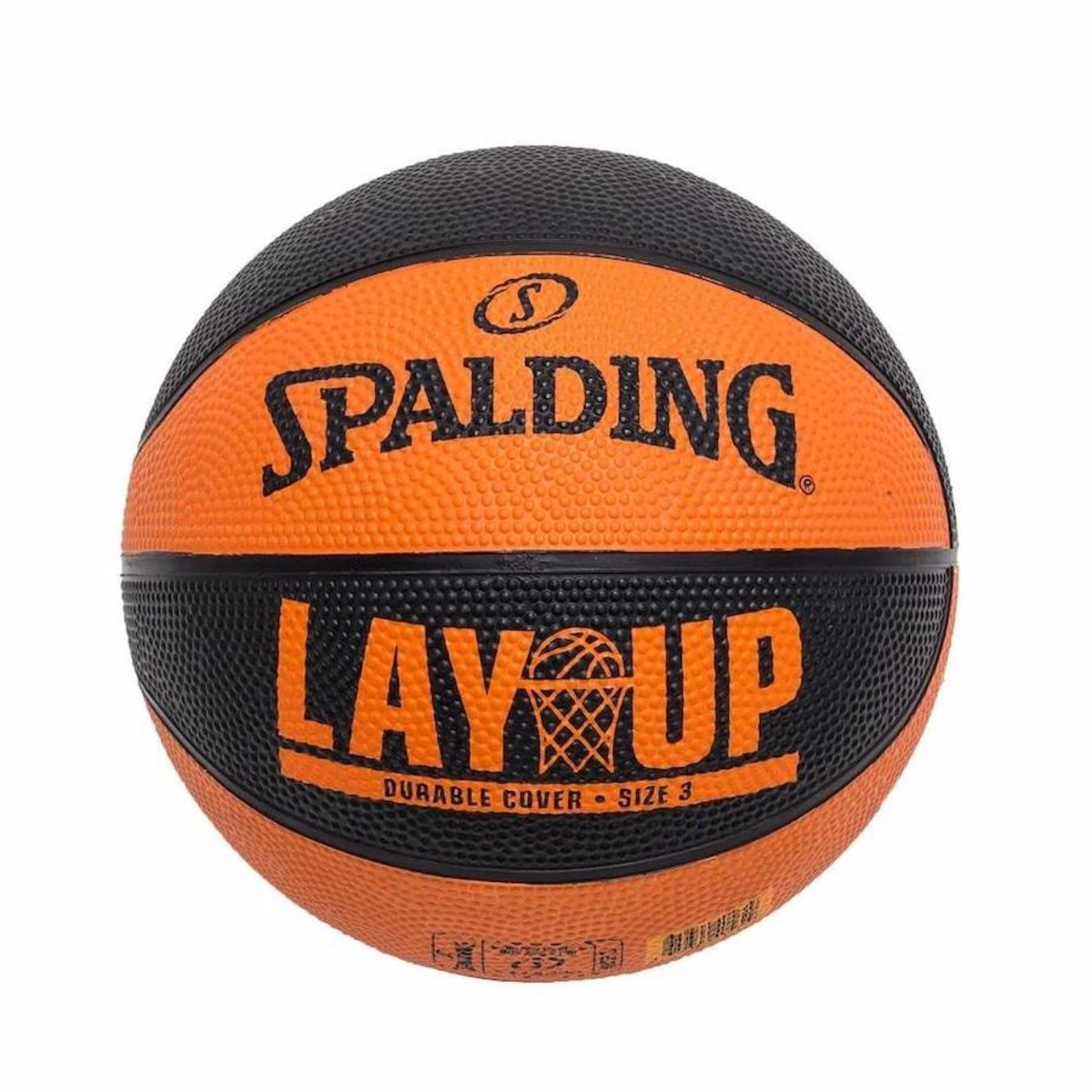 Mini Bola De Basquete Spalding Lay Up Tam 3 Am/Az e Lr/ Pt na