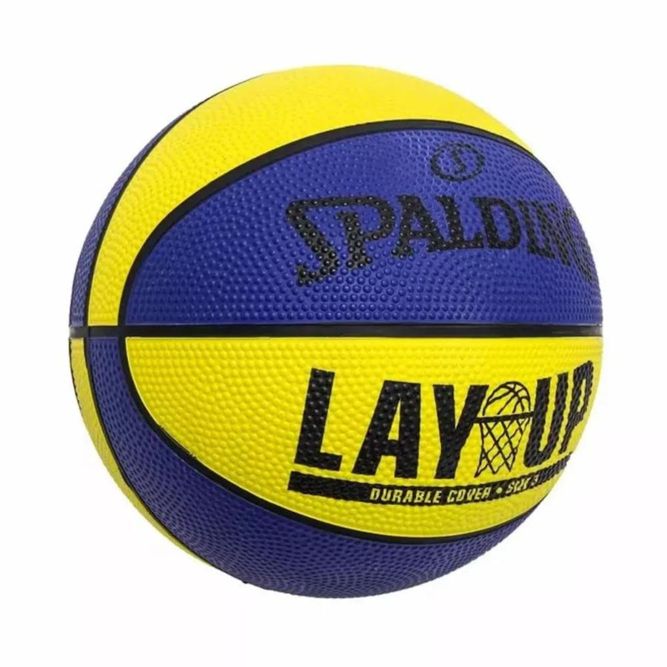 Mini Bola De Basquete Spalding Lay Up Tam 3 Am/Az e Lr/ Pt na Americanas  Empresas