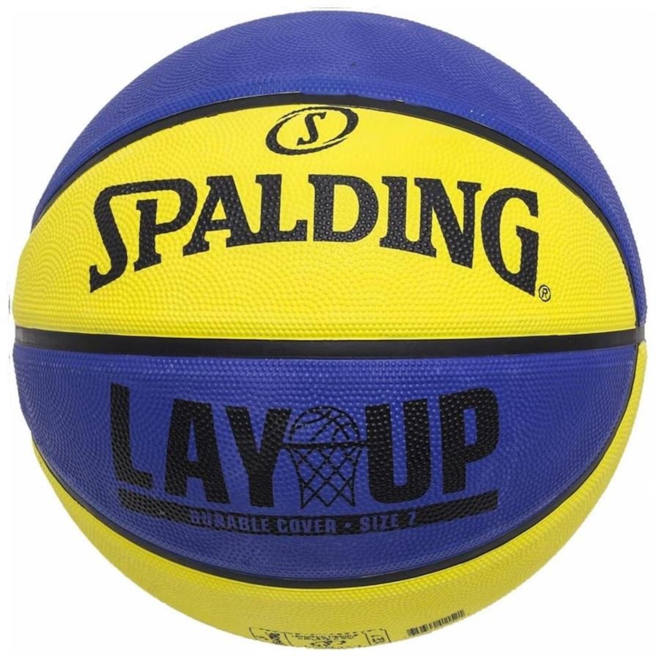 Kit Bola Basquete Spalding Lay-up + Bomba de Ar - EsporteLegal