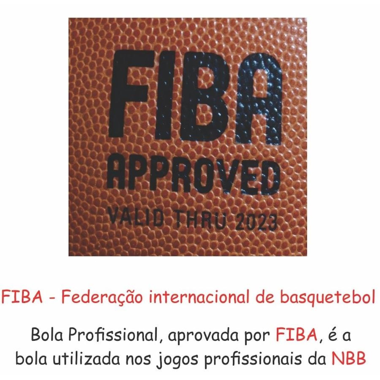 Bola De Basquete Penalty Crossover Pró 7.8 Original Nbb Fiba