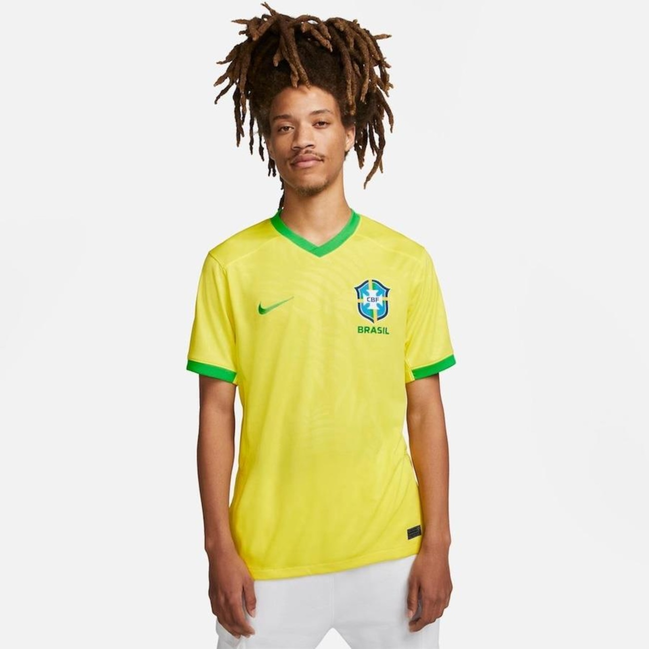 Camisa Nike CBF Brasil SS Goleiro Stadium Verde - Compre Agora