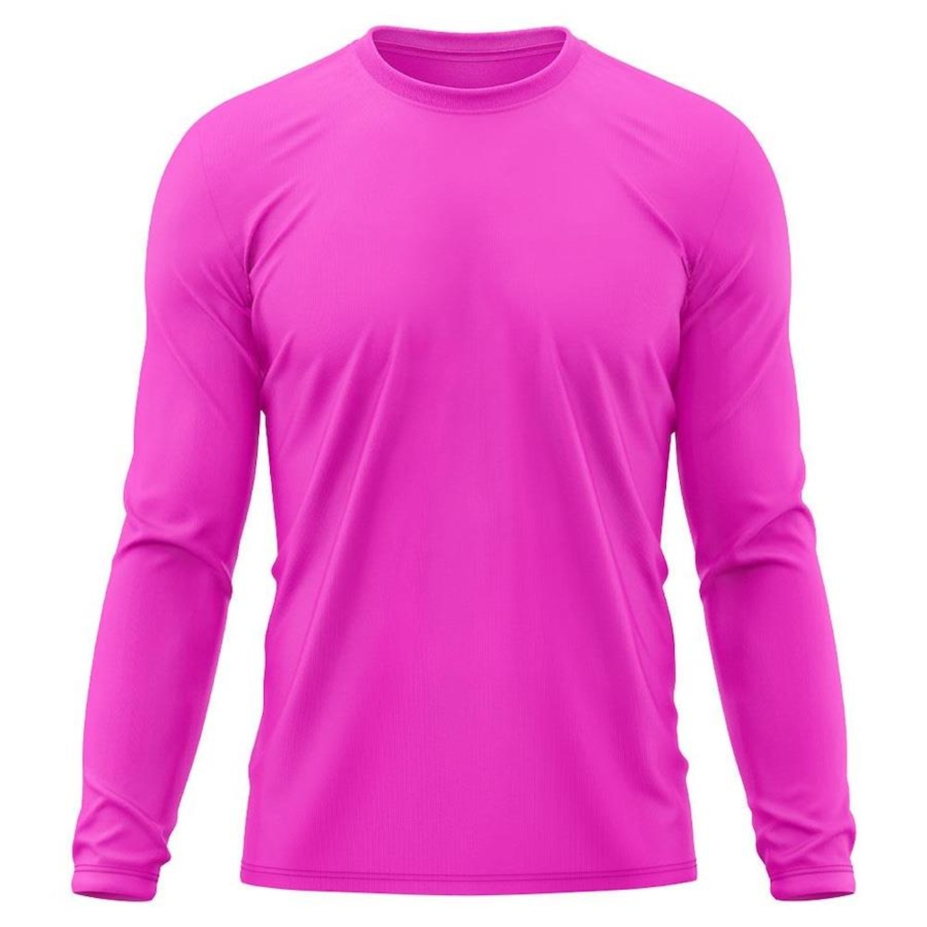 Camiseta Manga Longa Adriben Dry Fit Proteção Solar UV 50/ Treino Academia - Masculina