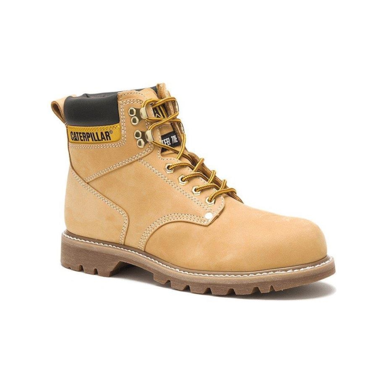 Bota Caterpillar Original Second Shift Preta - Masculina - Top Radical