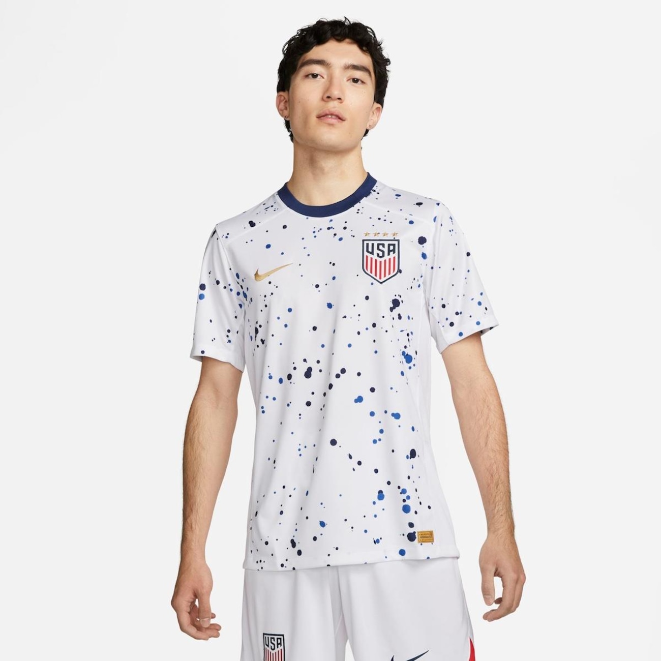Camisa Estados Unidos I 2023/24 Torcedor Pro Nike - Masculina em