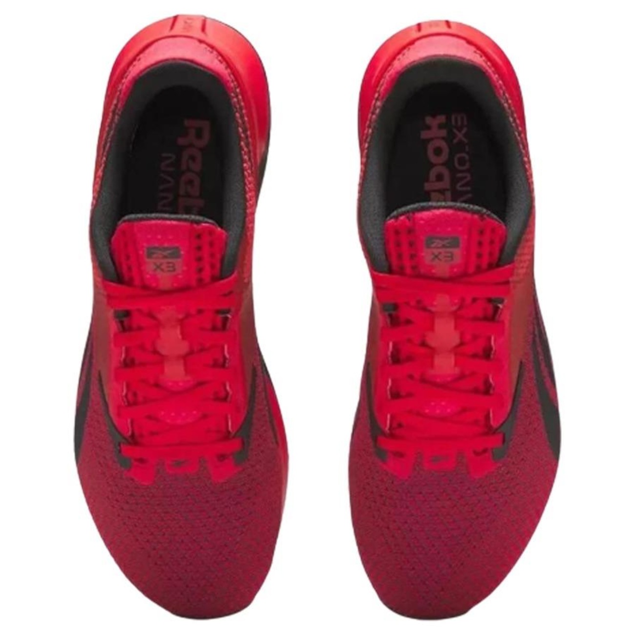 Tenis deals rebook vermelho