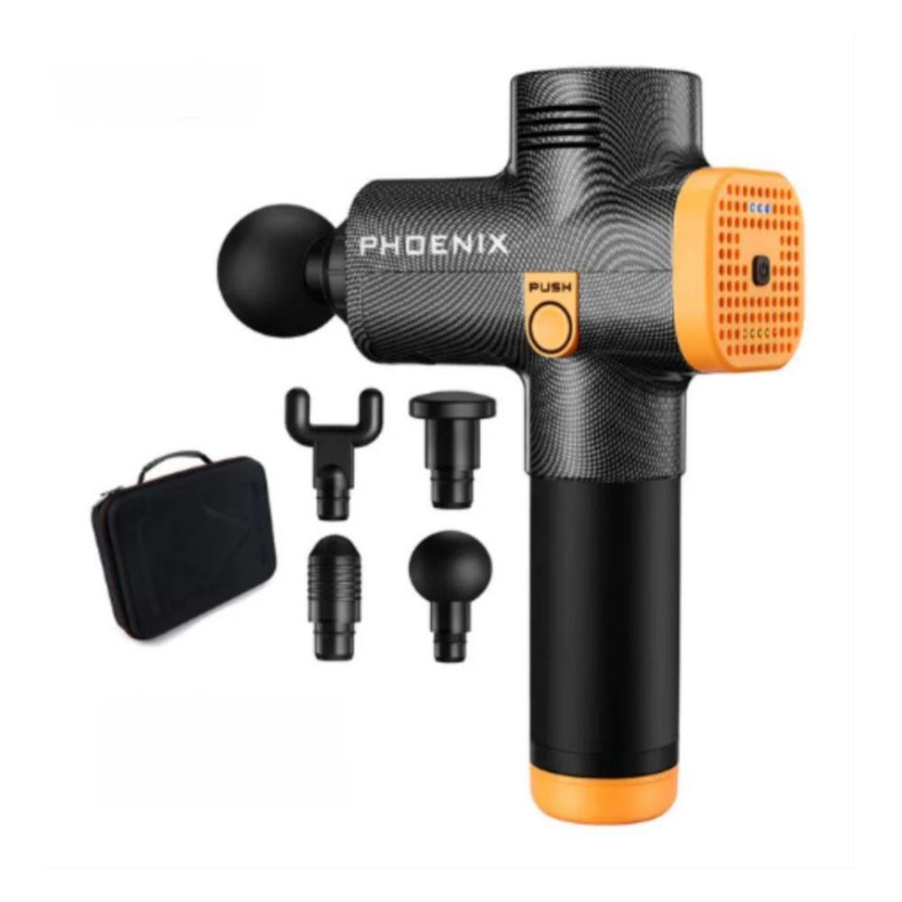 Massageador Elétrico Gun Phoenix Tipo Hypervolt - Bivolt | Centauro